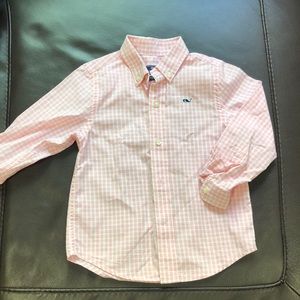 Vineyard Vines Boys Cotton Button Down Shirt